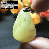 Natural Yellow Amber Necklace Pendant AAAAA