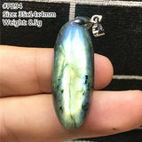 Natural Yellow Labradorite Pendant Oval Beads Moonstone AAAAA