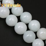 100% Natural Jades Chalcedony Stone Beads 33 Colors Round Loose Beads