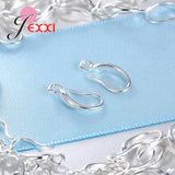 100pcs 925 Sterling Silver Earrings Findings DIY Jewelry Ear Hook Earwires
