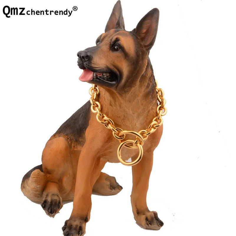 15mm Stainless Steel Dog Chains Choker Collar