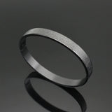 8MM Men Religion Jewelry Stainless Steel Cuff Bangle Bracelet Christmas Gift