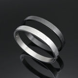 8MM Men Religion Jewelry Stainless Steel Cuff Bangle Bracelet Christmas Gift