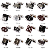 Men's Shell Cufflinks 3 Pair Set - Mix and Match