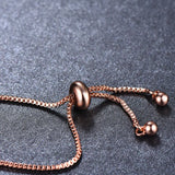 925 Silver Infinity Chain Link Bracelet