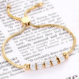 Adjustable Full Zircon Bracelet Gift for Women and Children