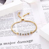 Adjustable Full Zircon Bracelet Gift for Women and Children