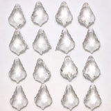 Baroque Crystal Pendant 11x16/15x22mm Maple Leaf Charm Beads for DIY Jewelry