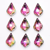 Baroque Crystal Pendant 11x16/15x22mm Maple Leaf Charm Beads for DIY Jewelry