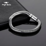 Buddha Bracelet Motor Bike Motorcycle Chain Ancient Silver Bangle