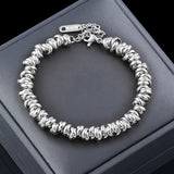 Cross Knot Style Stainless Steel Bracelet For Women