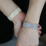 Cz Tennis Chain Bracelet Silver Plated Party Bracelet Jewelry Women