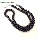 Flawless Potato Shape Natural Cultured Pearls Choker Necklace Gift