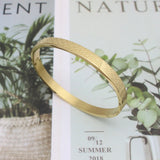 Four Leaf Clover Stainless Steel Bracelet For Women
