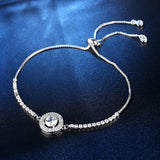 CZ Zircon Crystal Bracelet for Women Chain Link Charm Bracelets