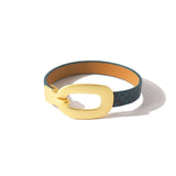 Leopard Pattern PU Leather Bracelets Bangle For Women