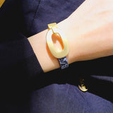 Leopard Pattern PU Leather Bracelets Bangle For Women