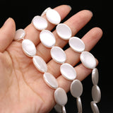 Pearls Shell Beads Oval Scattered Bead Jewelry Making