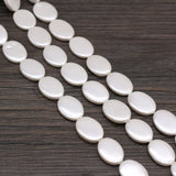 Pearls Shell Beads Oval Scattered Bead Jewelry Making