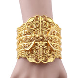 Women's African Bangle Bracelet Dubai Jewelry Wedding Engagement