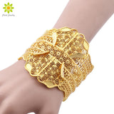 Women's African Bangle Bracelet Dubai Jewelry Wedding Engagement