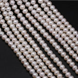 Natural Freshwater Pearl Beads Round Bead Jewelry Making 8-9mm