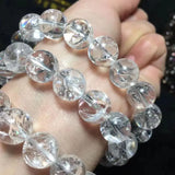 Natural Transparent Crystal Bracelet Bangle Handring Jewelry