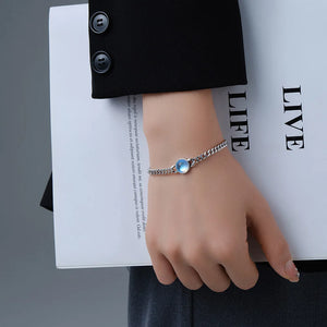 Personality Moonstone Charm Bracelet for Women Girls