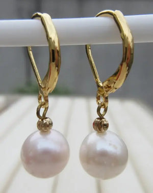 Genuine South Sea Pearl Earrings 14k/20