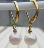 Genuine South Sea Pearl Earrings 14k/20