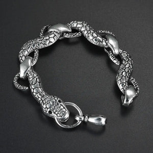 Metal Snake Vintage Punk Charms Bracelet