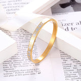 Roman Numeral Cuff Bracelets Silver Wedding Jewelry Gift