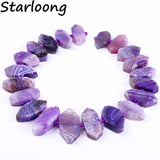 Multicolor Pointed Agata Beads DIY Jewelry Making