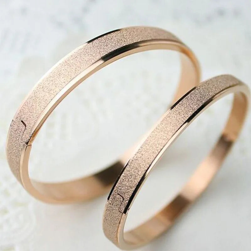 Stainless Steel Love Bangles, Unisex Design
