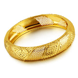 Vintage Ethiopian Bangle for Women Dubai Bride Wedding Muslim Bracelet