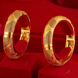 Vintage Ethiopian Bangle for Women Dubai Bride Wedding Muslim Bracelet