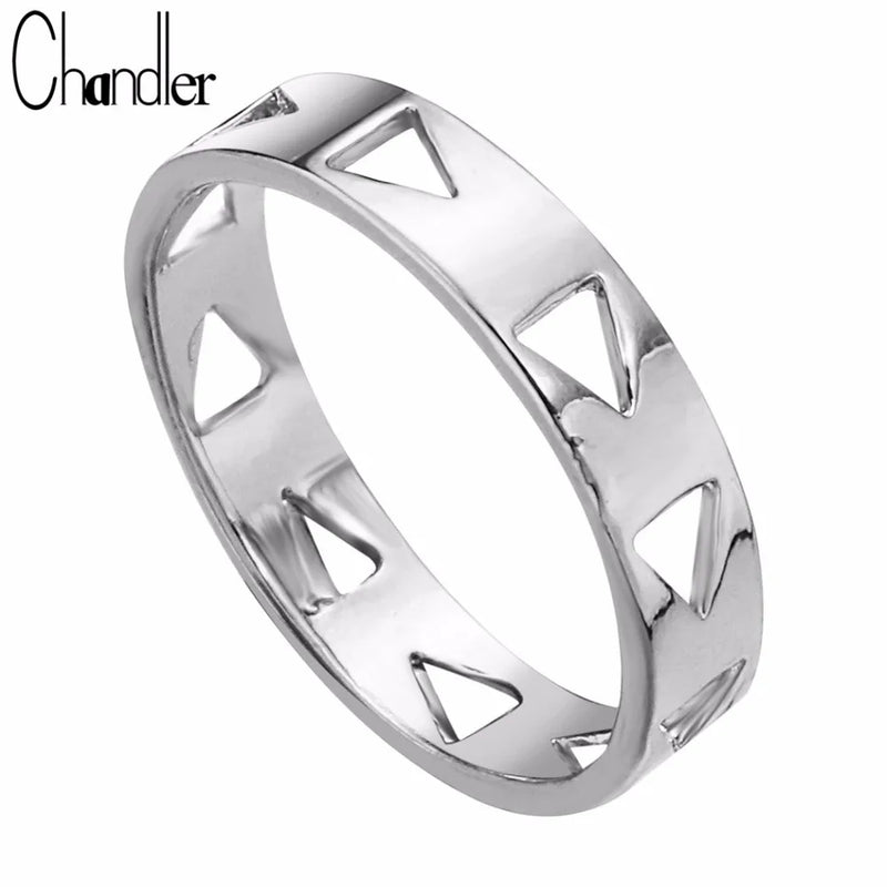 Triangle Ring Geometrical Jewelry Bague Bijoux