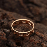Triangle Ring Geometrical Jewelry Bague Bijoux