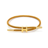 Women Girls Stainless Steel Rope Bracelets Lucky Couple Bracelets