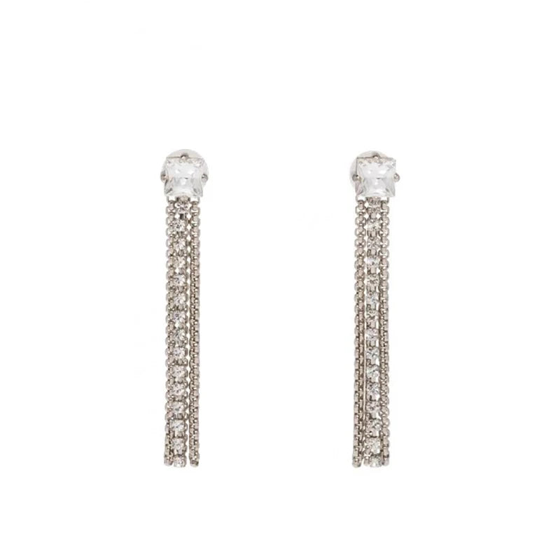 925 Sterling Silver Famous Jewelry Earrings For Women Rivets Stud Earrings