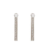 925 Sterling Silver Famous Jewelry Earrings For Women Rivets Stud Earrings