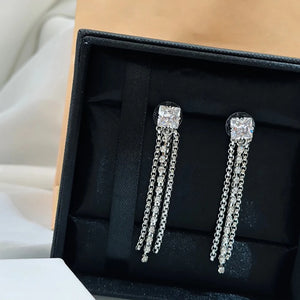 925 Sterling Silver Famous Jewelry Earrings For Women Rivets Stud Earrings