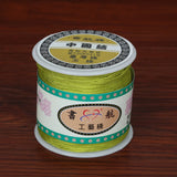 Top 100 Yard 0.8 mm Nylon Cord Thread Chinese Knot Macrame Cord Bracelet