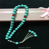 8mm Light Pearl Shell Tridacna Stone 33 Prayer Beads Islamic Tasbih Allah