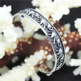 316L Stainless Steel Punk Elephant Bracelet Bangle
