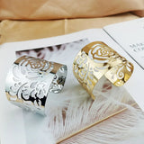 European Spain Woman Bangles 18k Plated Middle East Jewelry