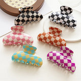 Hollow Geometric Acetic Acid Hair Claw Clips