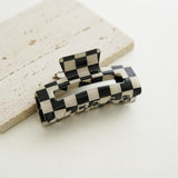 Hollow Geometric Acetic Acid Hair Claw Clips