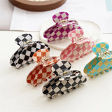 Hollow Geometric Acetic Acid Hair Claw Clips
