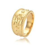Stainless Steel Ring For Men Retro Male Index Finger Ring Band